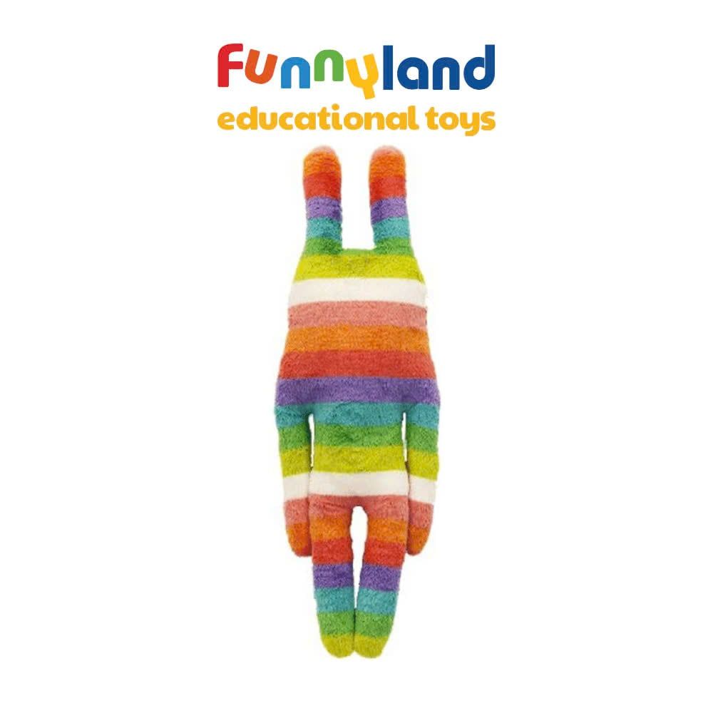 Gấu bông Nhật Bản Craftholic - Chú Thỏ Rainbow RAB
