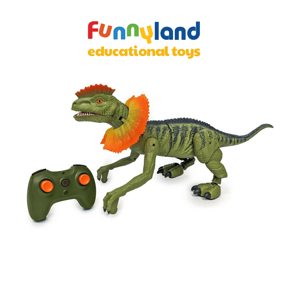 Đồ chơi mô hình động vật Terra - Khủng Long điều khiển từ xa Dilophosaurus Dinosaur