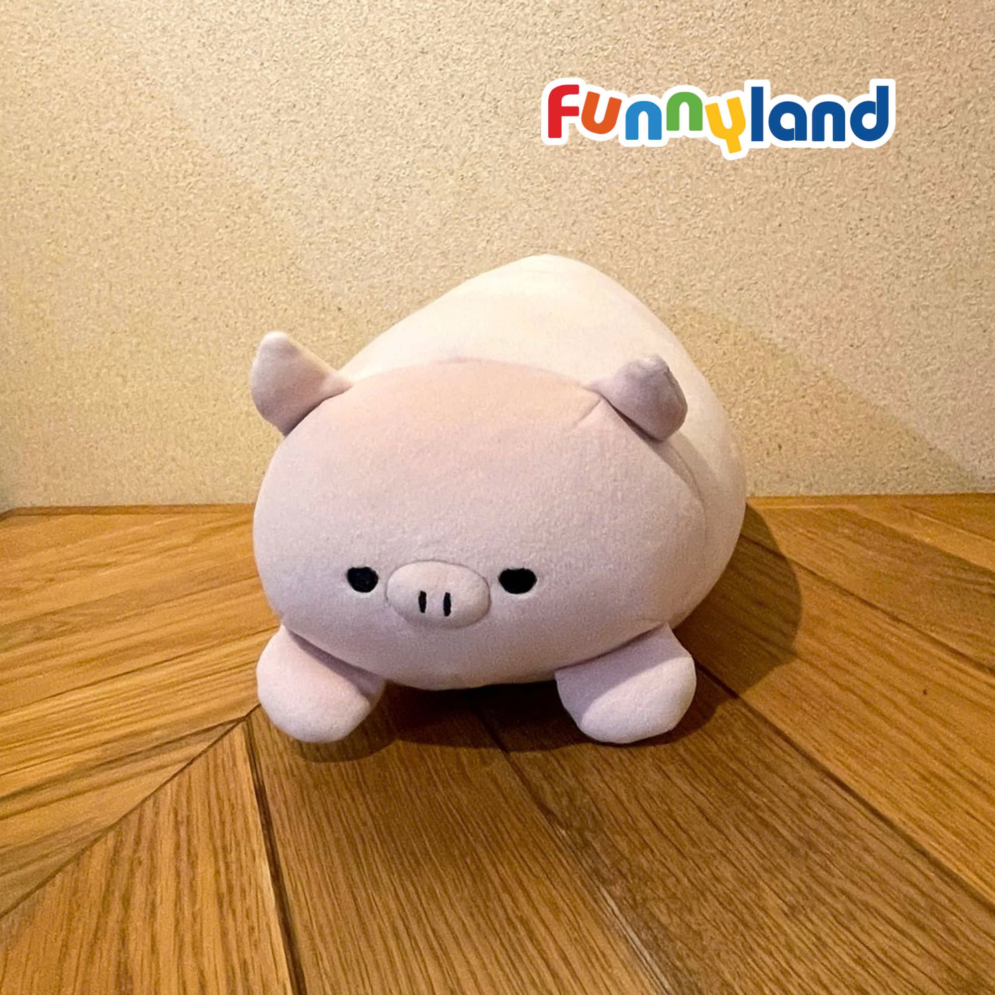 Phụ kiện Thú bông MofmoFriends Reversible Neck Pillow - Micro Pig