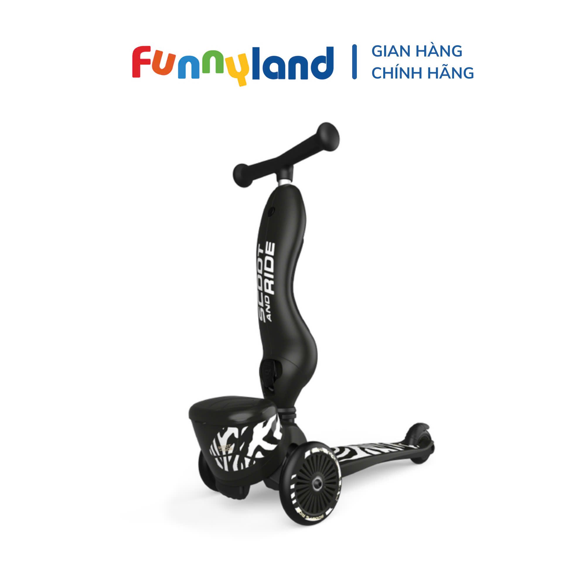 Xe scooter trẻ em scoot and ride Highwaykick 1 Lifestyle Zebra
