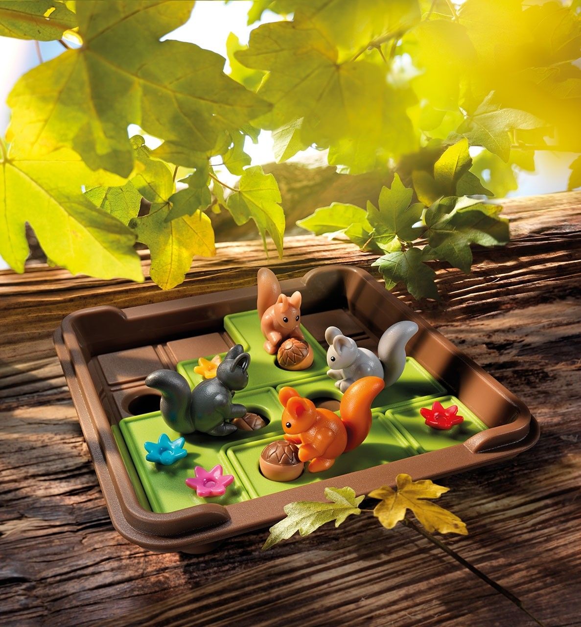 Đồ chơi trí tuệ Smartgames Thử thách Squirrels Go Nuts!