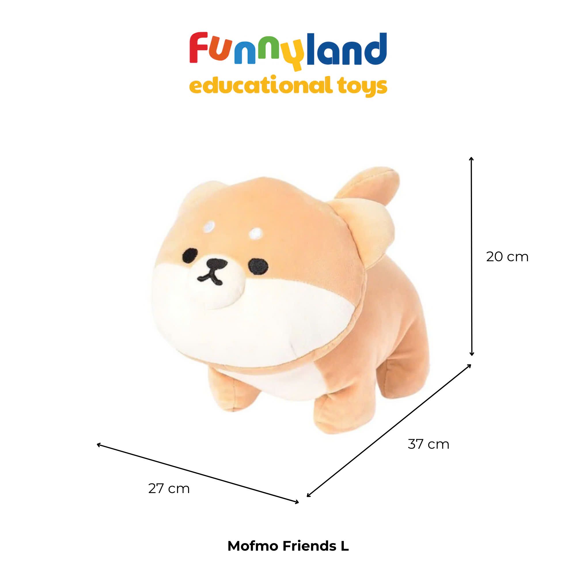 Gấu bông Nhật Bản Mofmo Friends - Chú chó Shiba Inu (Shiba Inu Yellow)