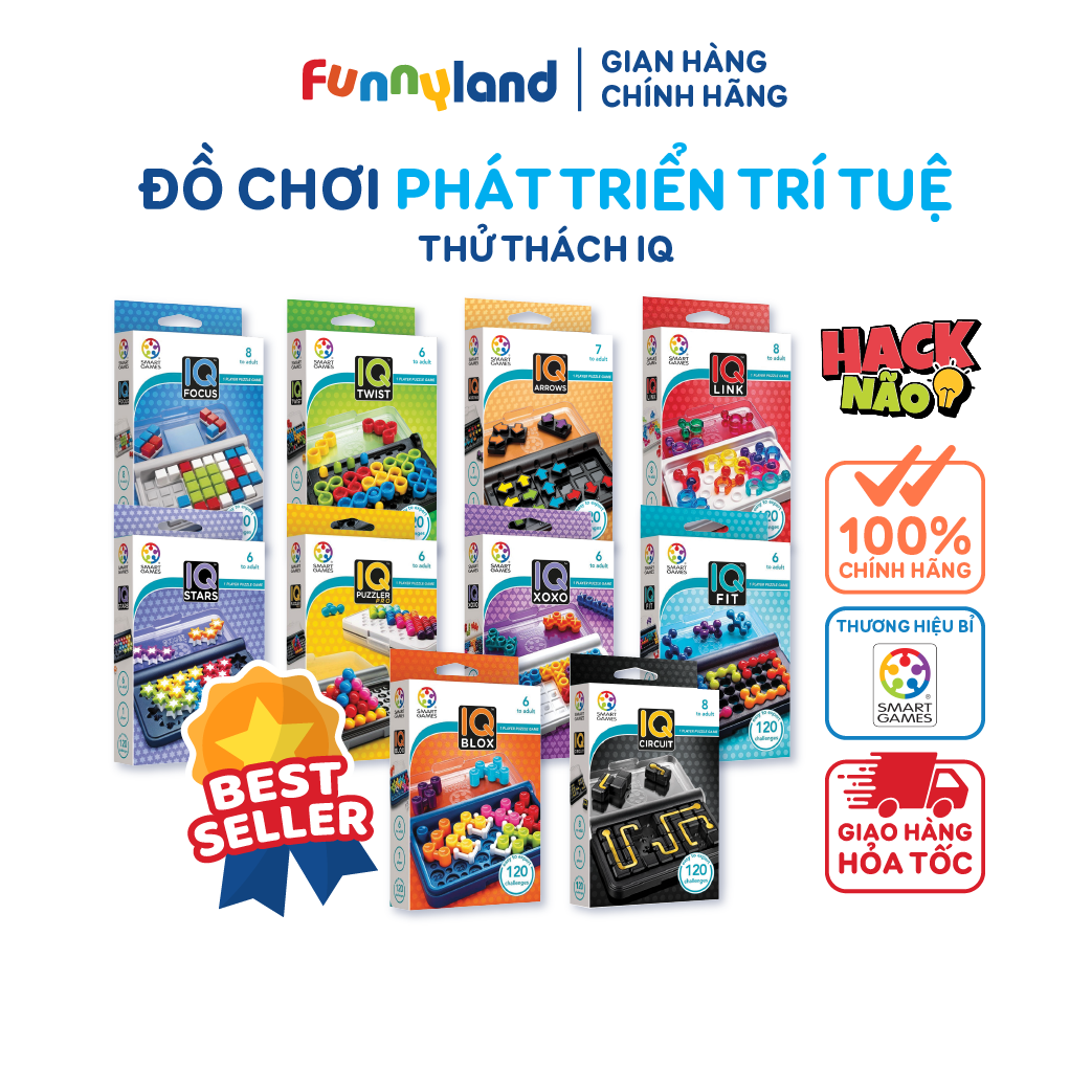 Đồ chơi trí tuệ Smartgames Thử thách IQ Twist (SG 488)