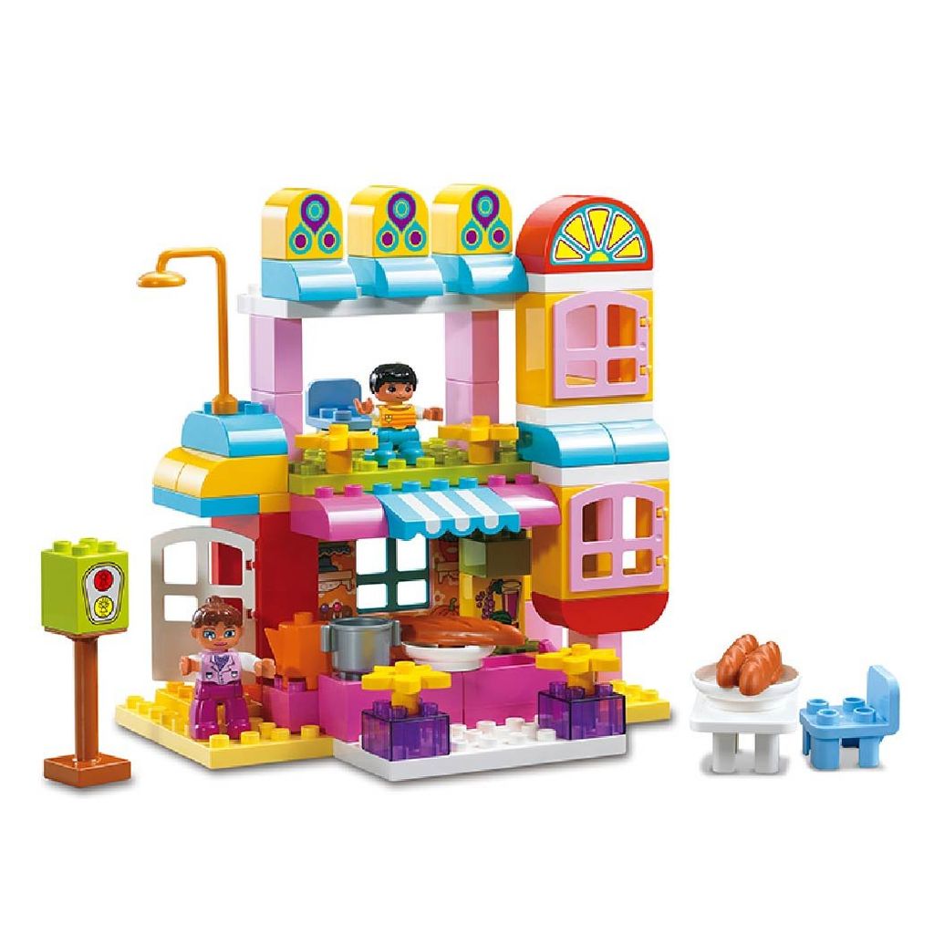 Delicious Restaurent Blocks 81pcs