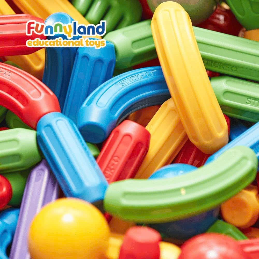 Đồ chơi xếp hình nam châm Hàn Quốc Stick-O BASIC 10 SET