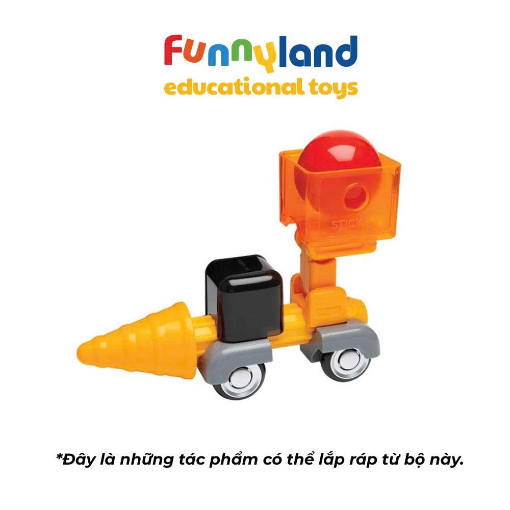 Đồ chơi xếp hình nam châm Hàn Quốc Stick-O CONSTRUCTION SET