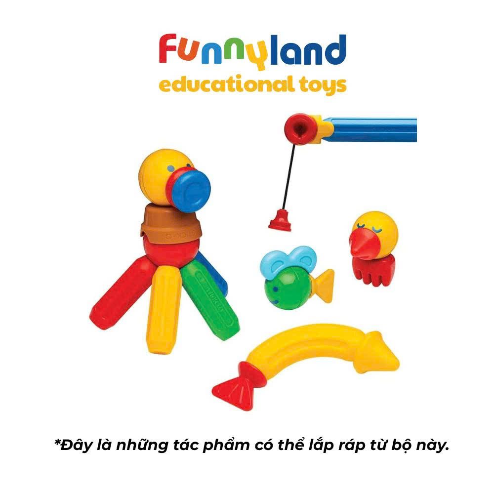 Đồ chơi xếp hình nam châm Hàn Quốc Stick-O FISHING SET