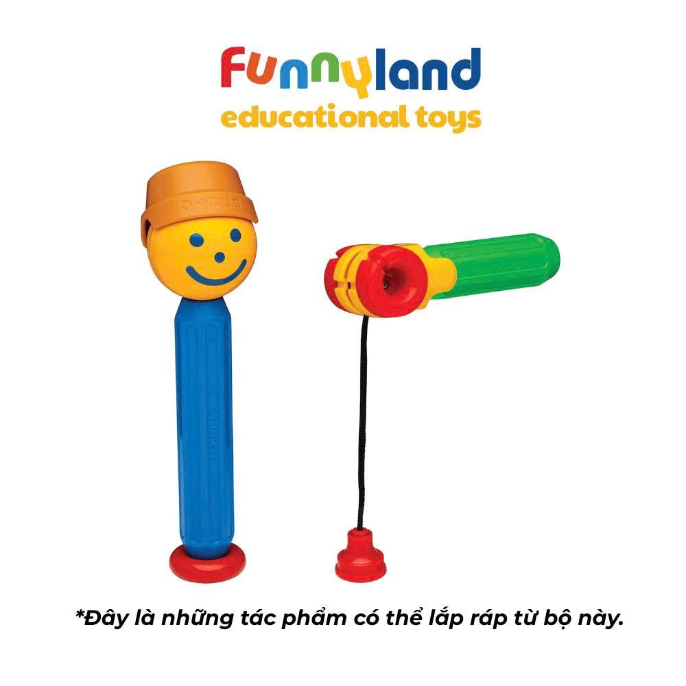 Đồ chơi xếp hình nam châm Hàn Quốc Stick-O FISHING SET