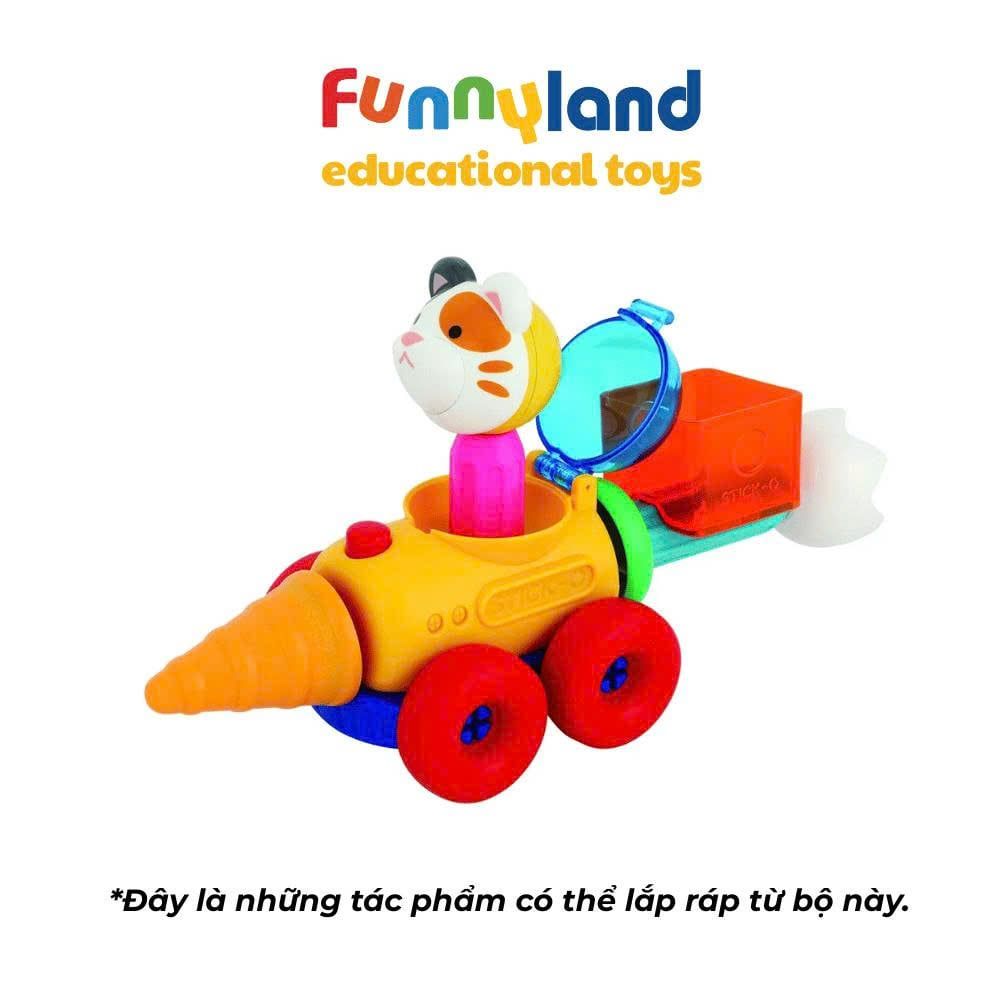 Đồ chơi xếp hình nam châm Hàn Quốc Stick-O MY FIRST FRIENDS SET