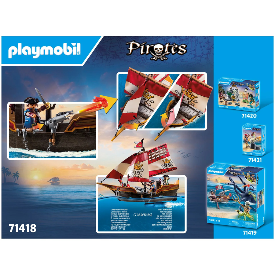 Đồ chơi mô hình Tàu cướp biển Playmobil