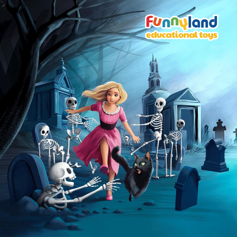 Đồ chơi trí tuệ Smartgames Thử thách Graveyard Shift