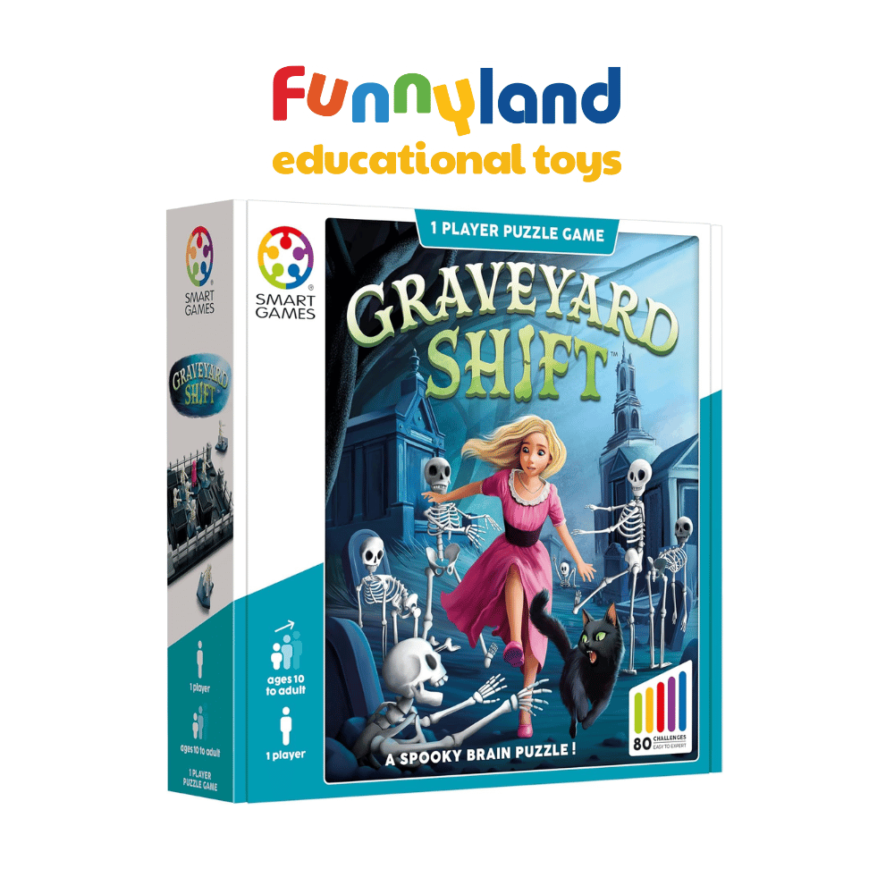 Đồ chơi trí tuệ Smartgames Thử thách Graveyard Shift