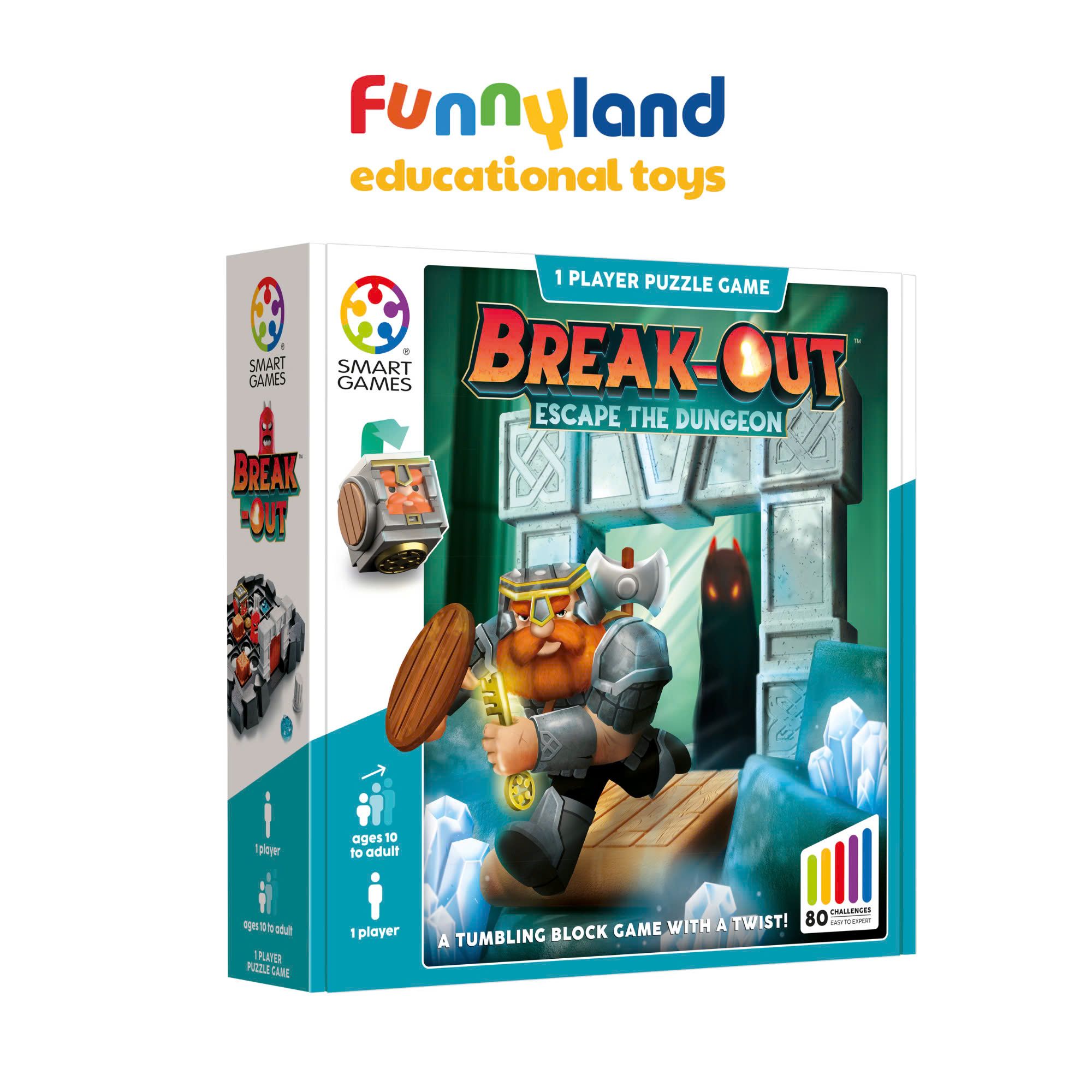 Đồ chơi trí tuệ Smartgames Thử thách Break-Out Dungeon Escape