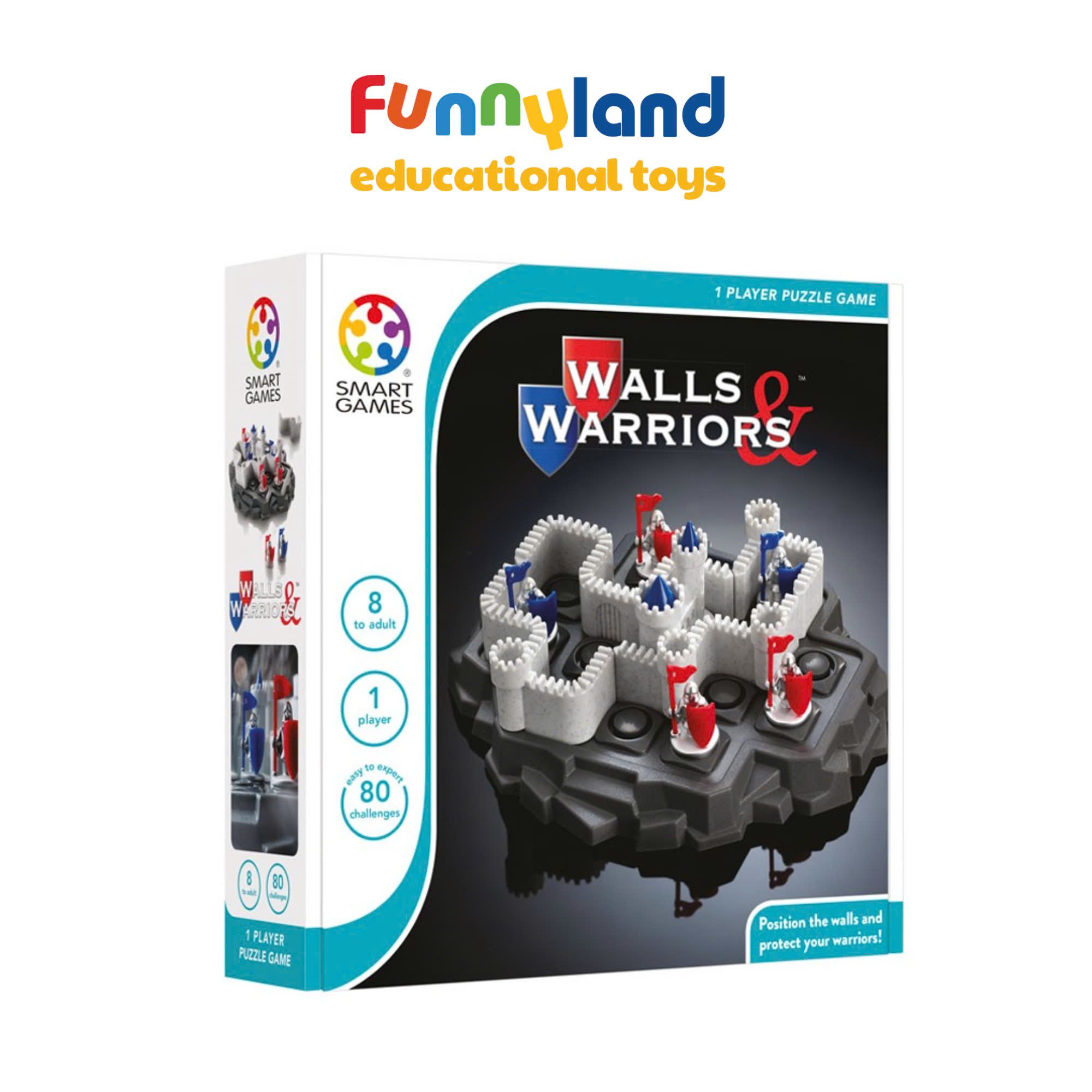 Đồ chơi trí tuệ Smartgames Thử thách Walls & Warriors