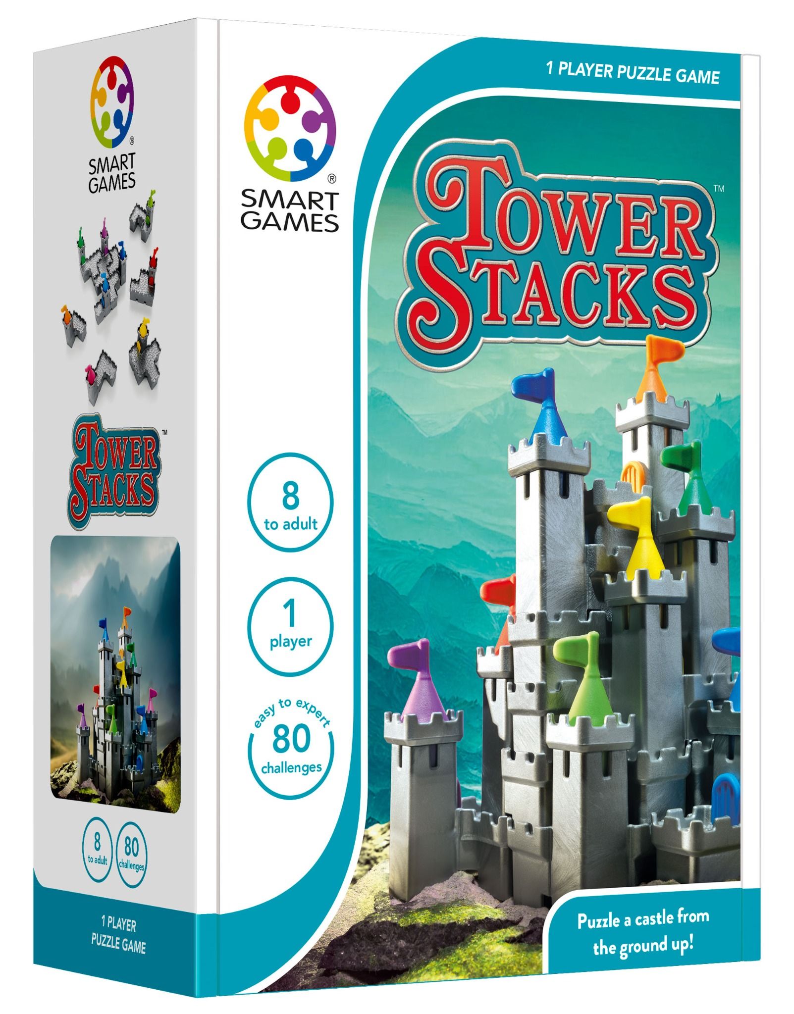  Đồ chơi thông minh Smartgames Thử Thách Tower Stacks 