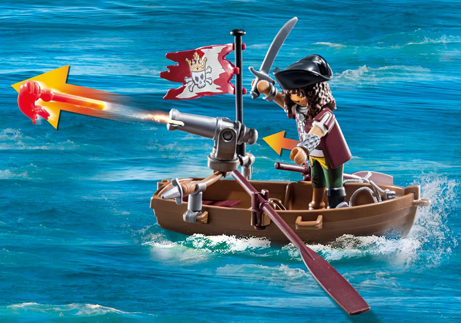 Đồ chơi mô hình Trận chiến chống lại bạch tuộc khổng lồ Playmobil