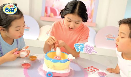 Máy làm kẹo bông gòn Harp