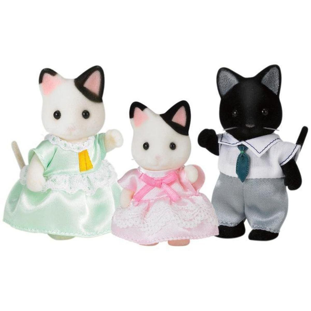 Marlowe Tuxedo Cat Family (3 members)