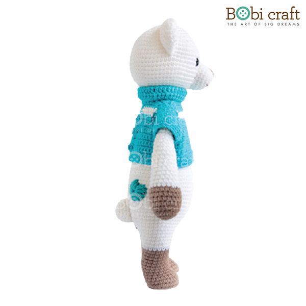 Gấu Bobbie đứng L - Bộ màu