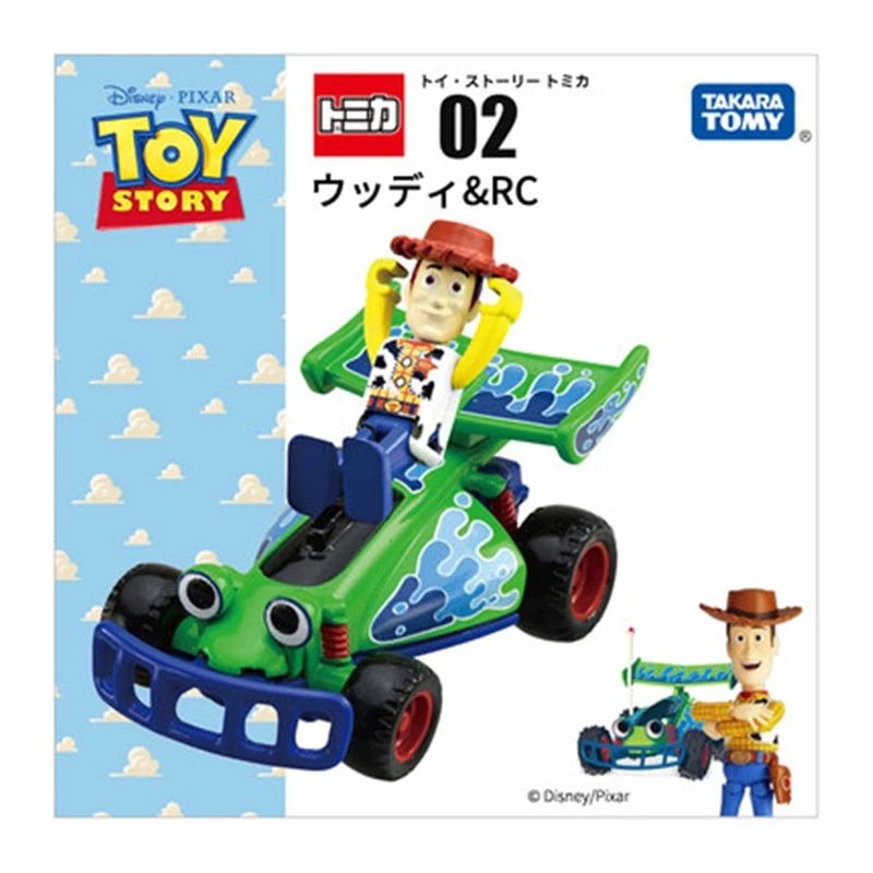  Xe mô hình Tomica Toy Story Woody And Rc 