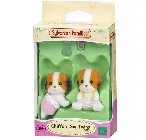 Chiffon Dog Twins