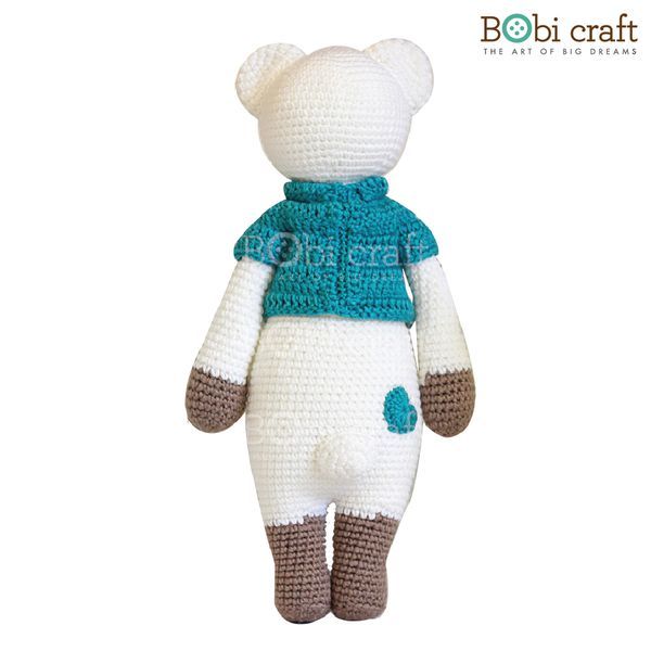 Gấu Bobbie đứng L - Bộ màu