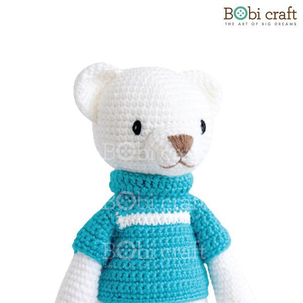 Gấu Bobbie đứng L - Bộ màu
