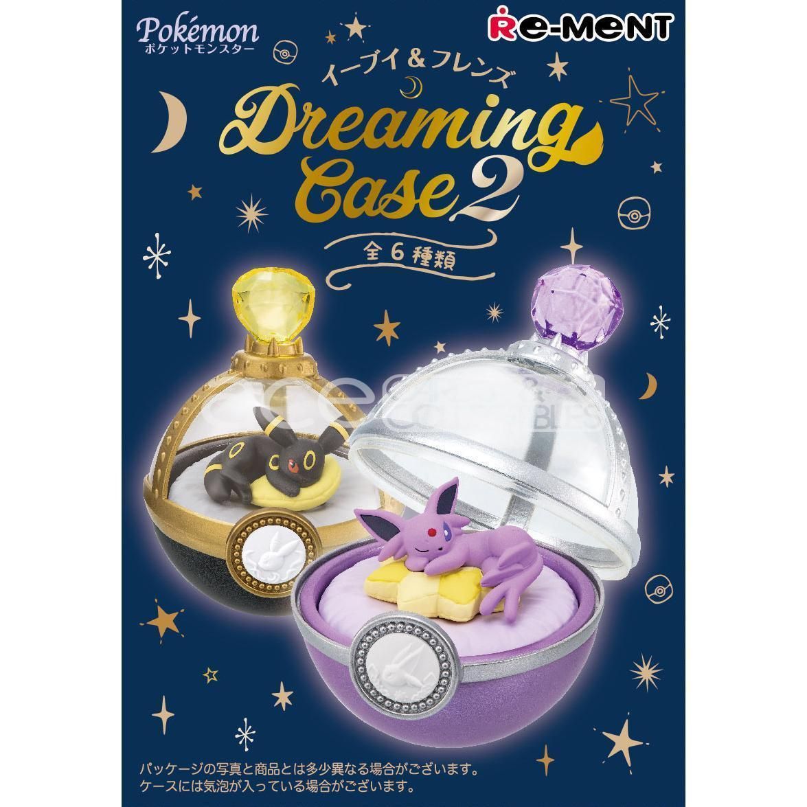 Pokemon Re-ment Eevee Dreaming Case 2