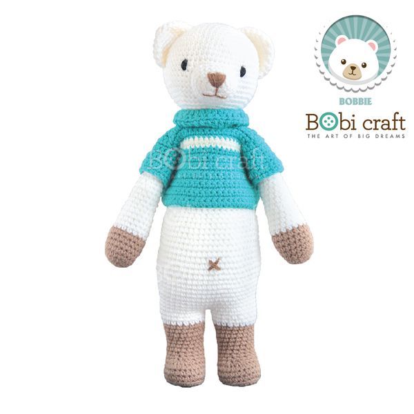 Gấu Bobbie đứng L - Bộ màu