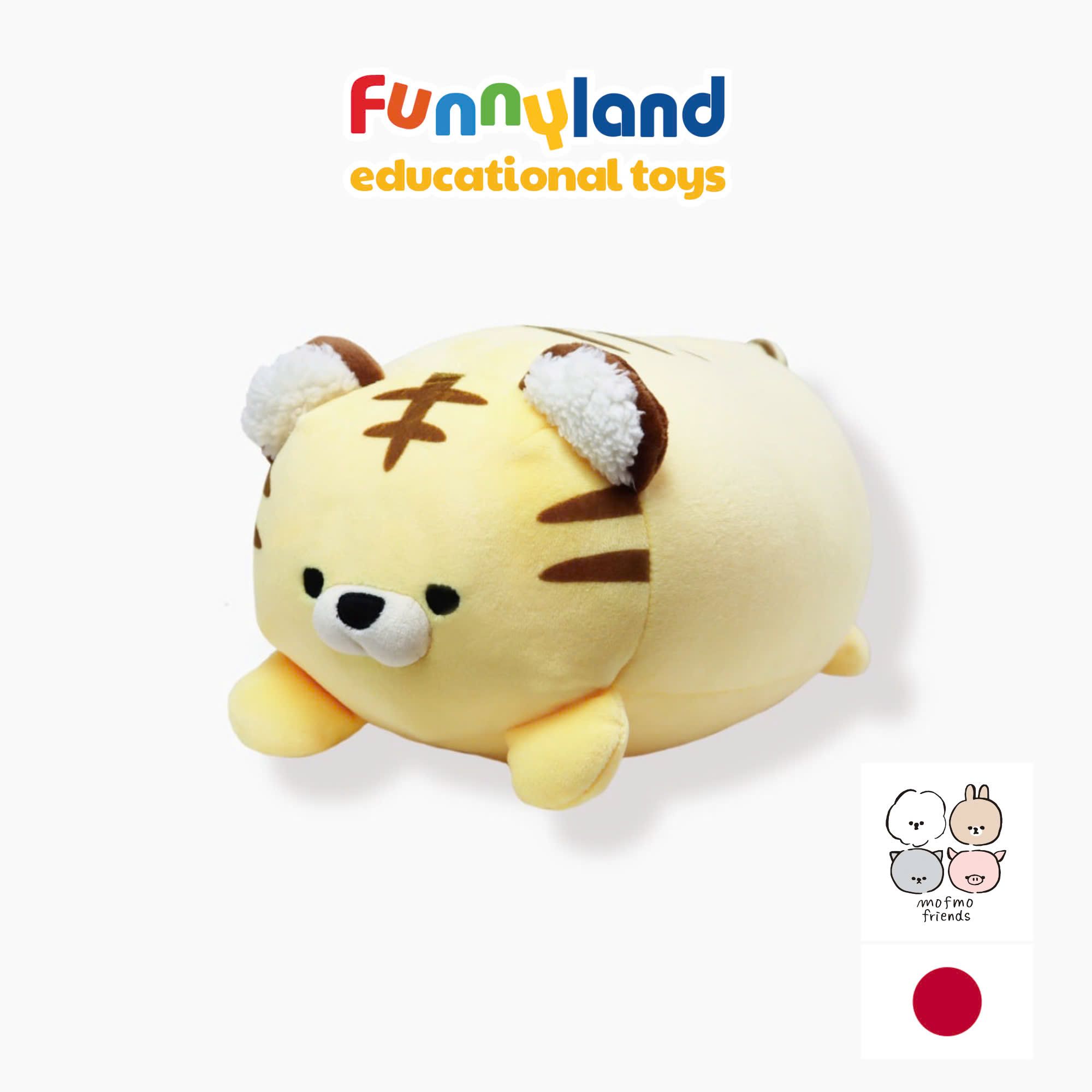 Phụ kiện Thú bông MofmoFriends Reversible Neck Pillow - Yellow Tiger