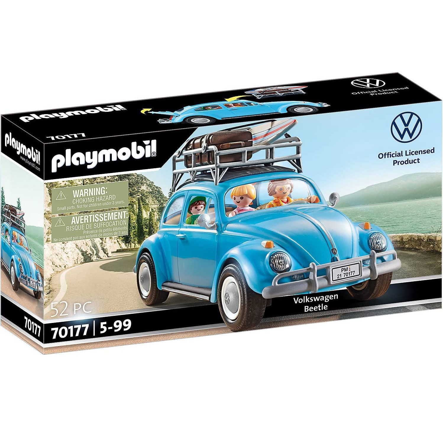 Mô hình Xe Volkswagen Beetle 1:17