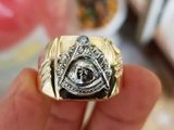 nhẫn mỹ masonic vàng 14k