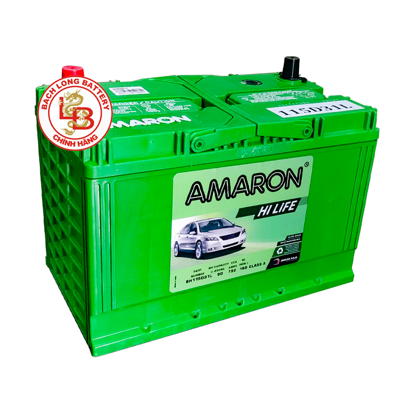  Ắc Quy AMARON 115D31L (12V-90Ah) 