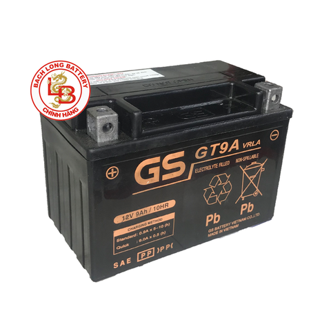 Ắc Quy GS MF GT9A (12V-9AH), Ắc Quy GS XE MÁY