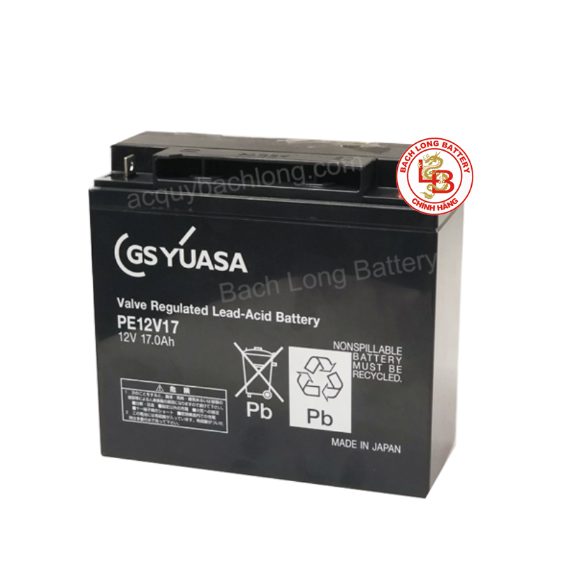  Ắc Quy GS Yuasa PE12V17 (12V - 17Ah) 