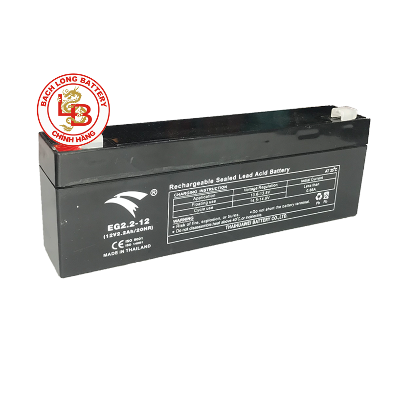  Ắc Quy EAGLE EG2.2-12 (12V-2.2AH) 