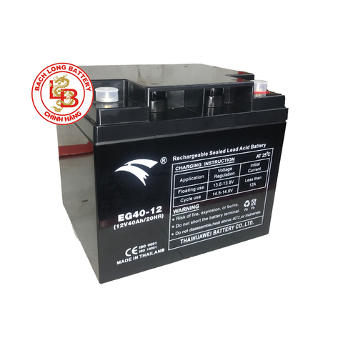 Ắc Quy EAGLE EG40-12 (12V-40AH) | BÌNH Ắc Quy KHÔ GEL| BÌNH Ắc Quy MIỄN BẢO DƯỠNG | BÌNH Ắc Quy THÁI LAN | BÌNH Ắc Quy EAGLE | BÌNH Ắc Quy CHO THIẾT BỊ VIỄN THÔNG, CÔNG NGHIỆP, NĂNG LƯỢNG MẶT TRỜI