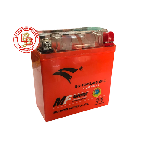 Ắc Quy EAGLE 12N5L-BS (12V-5AH) | BÌNH Ắc Quy KHÔ GEL| BÌNH Ắc Quy MIỄN BẢO DƯỠNG | BÌNH Ắc Quy THÁI LAN | BÌNH Ắc Quy EAGLE | BÌNH Ắc Quy CHO XE MÁY, XE MÔ TÔ PHÂN KHỐI LỚN