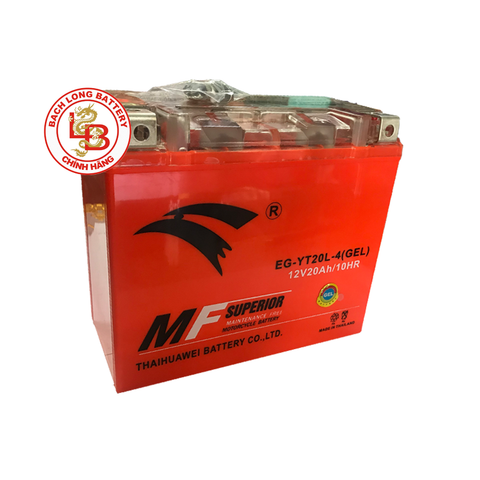 Ắc Quy EAGLE YT20L-4 (12V-20AH) | BÌNH Ắc Quy KHÔ GEL| BÌNH Ắc Quy MIỄN BẢO DƯỠNG | BÌNH Ắc Quy THÁI LAN | BÌNH Ắc Quy EAGLE | BÌNH Ắc Quy CHO XE MÁY, XE MÔ TÔ PHÂN KHỐI LỚN