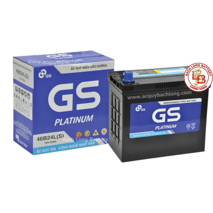  Ắc Quy GS MF 46B24L(S) (12V-45Ah) 