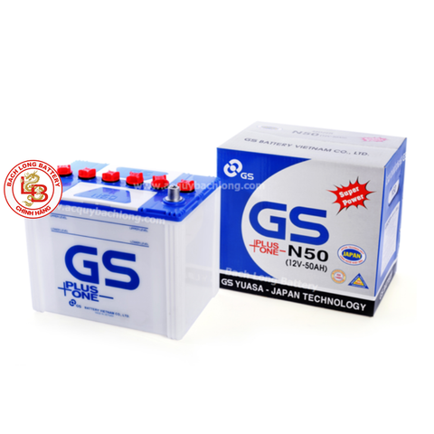 Ắc Quy GS N50 (12V-50Ah) | BÌNH Ắc Quy NƯỚC | BÌNH Ắc Quy MIỄN BẢO DƯỠNG | BÌNH Ắc Quy NHẬT BẢN | BÌNH Ắc Quy GS | BÌNH Ắc Quy CHO XE Ô TÔ