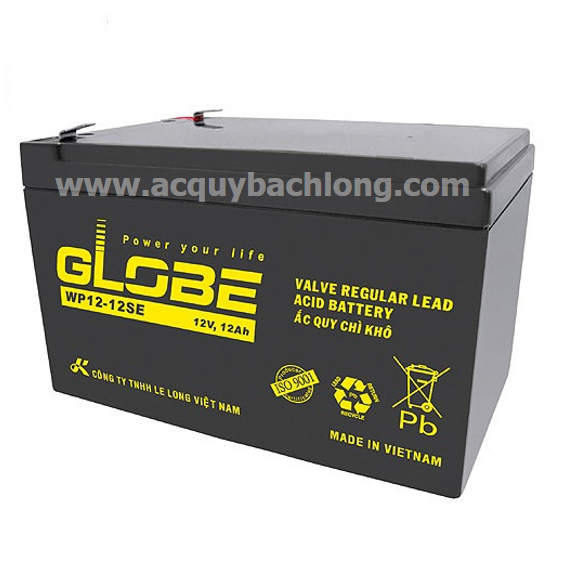 Ắc Quy GLOBE WP12-12SE (12V-12Ah)