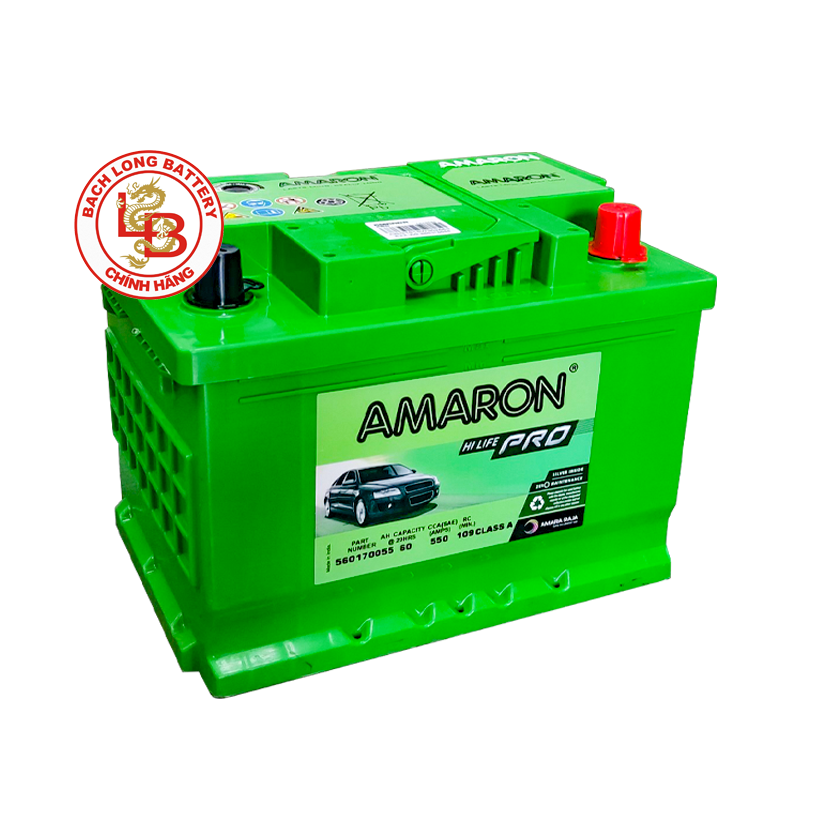  Ắc Quy AMARON DIN 60 (12V-60Ah) 