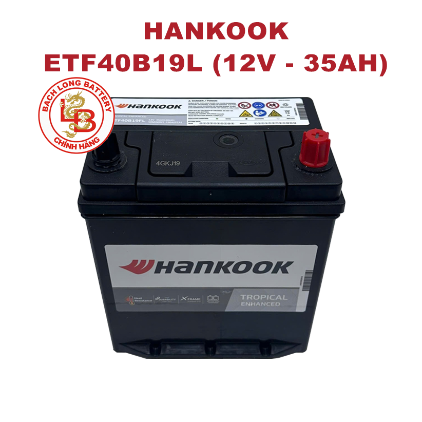 Ắc Quy HANKOOK ETF 40B19L (12V-35Ah)