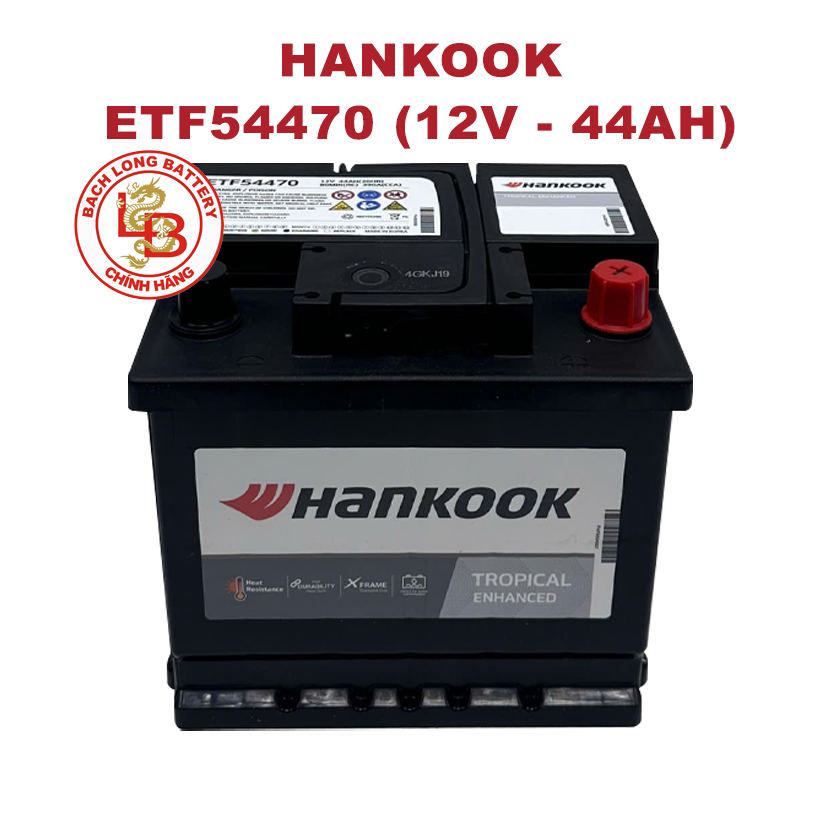Ắc Quy HANKOOK ETF 54470 (12V-44Ah)