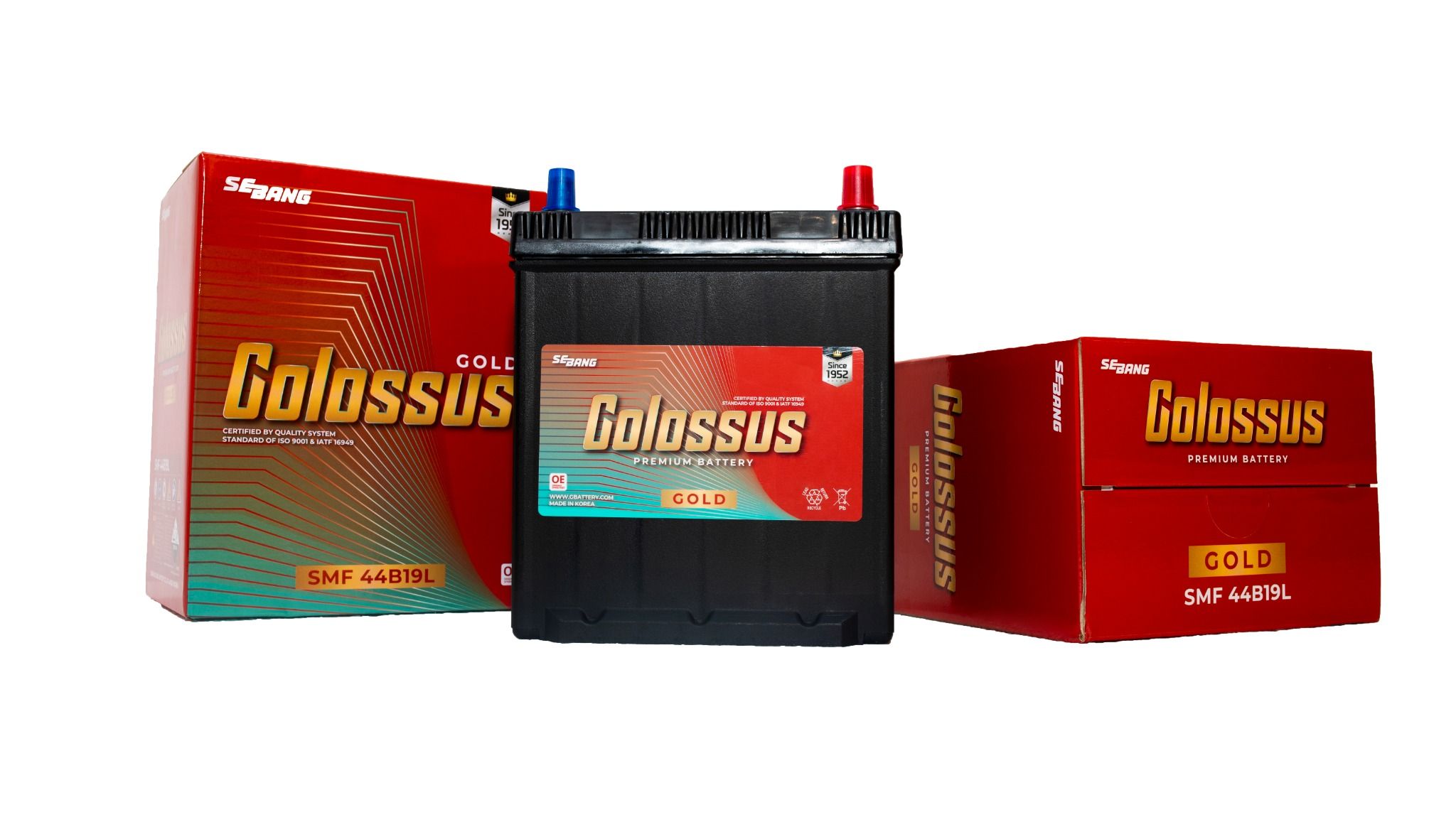 Ắc Quy COLOSSUS SMF 44B19L (12V-40Ah)