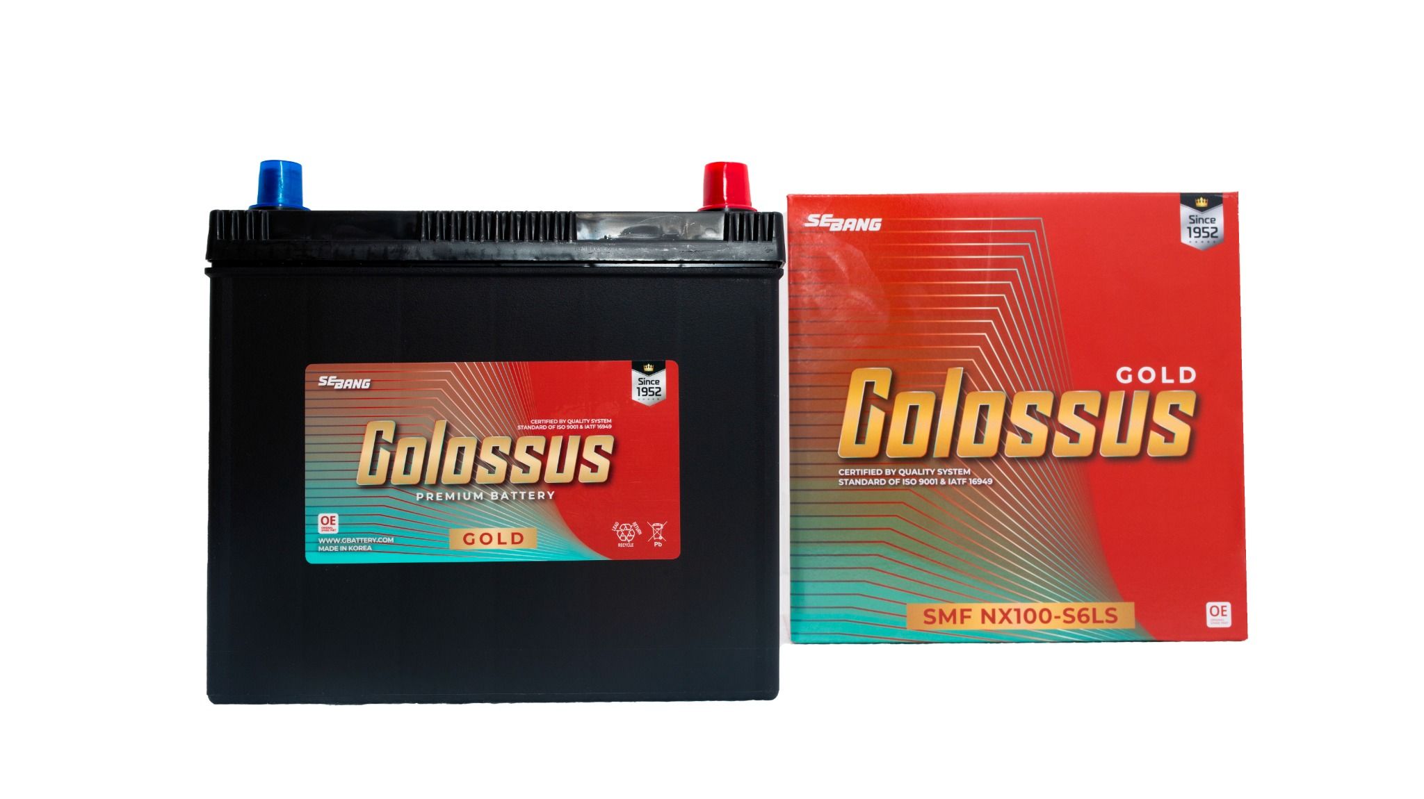 Ắc Quy COLOSSUS SMF NX100-S6LS (12V-45Ah)