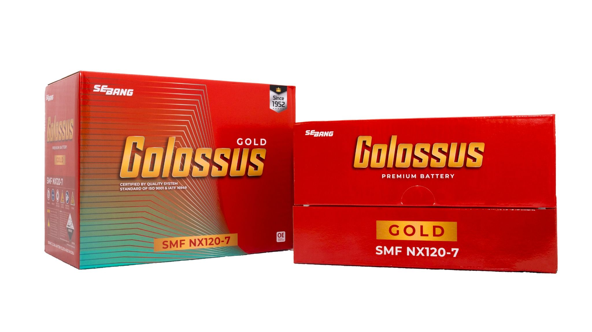 Ắc Quy COLOSSUS SMF NX120-7 (12V-90Ah)
