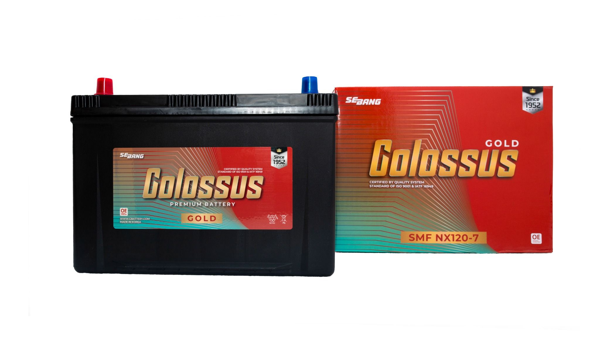 Ắc Quy COLOSSUS SMF NX120-7 (12V-90Ah)