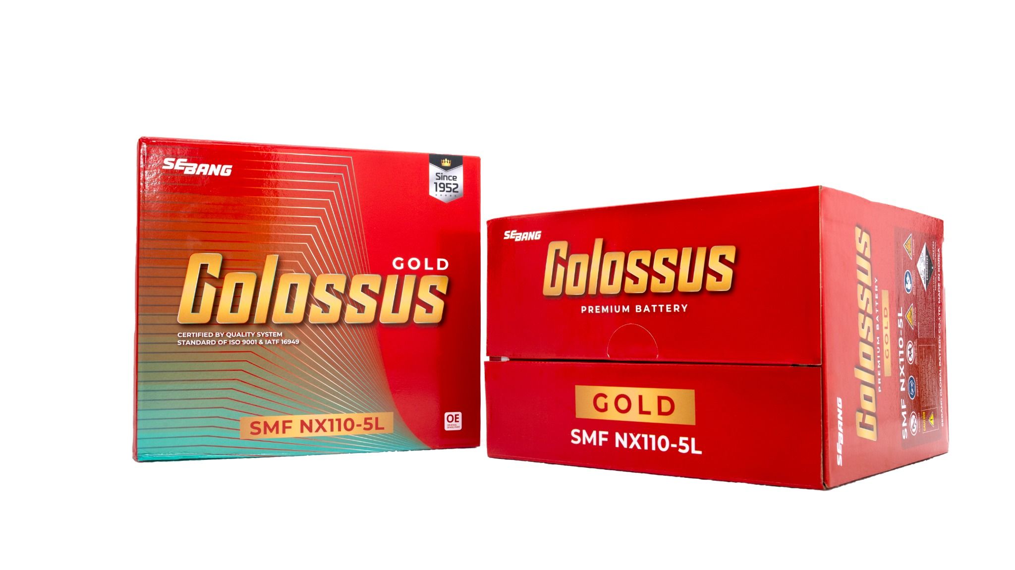 Ắc Quy COLOSSUS SMF NX110-5L (12V-70Ah)